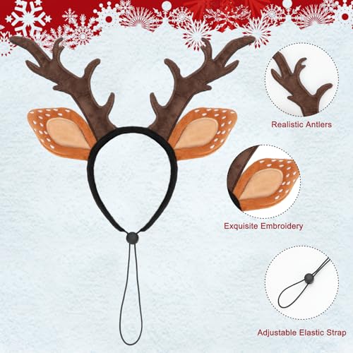 Dog Christmas Antlers Headbands Set P50354