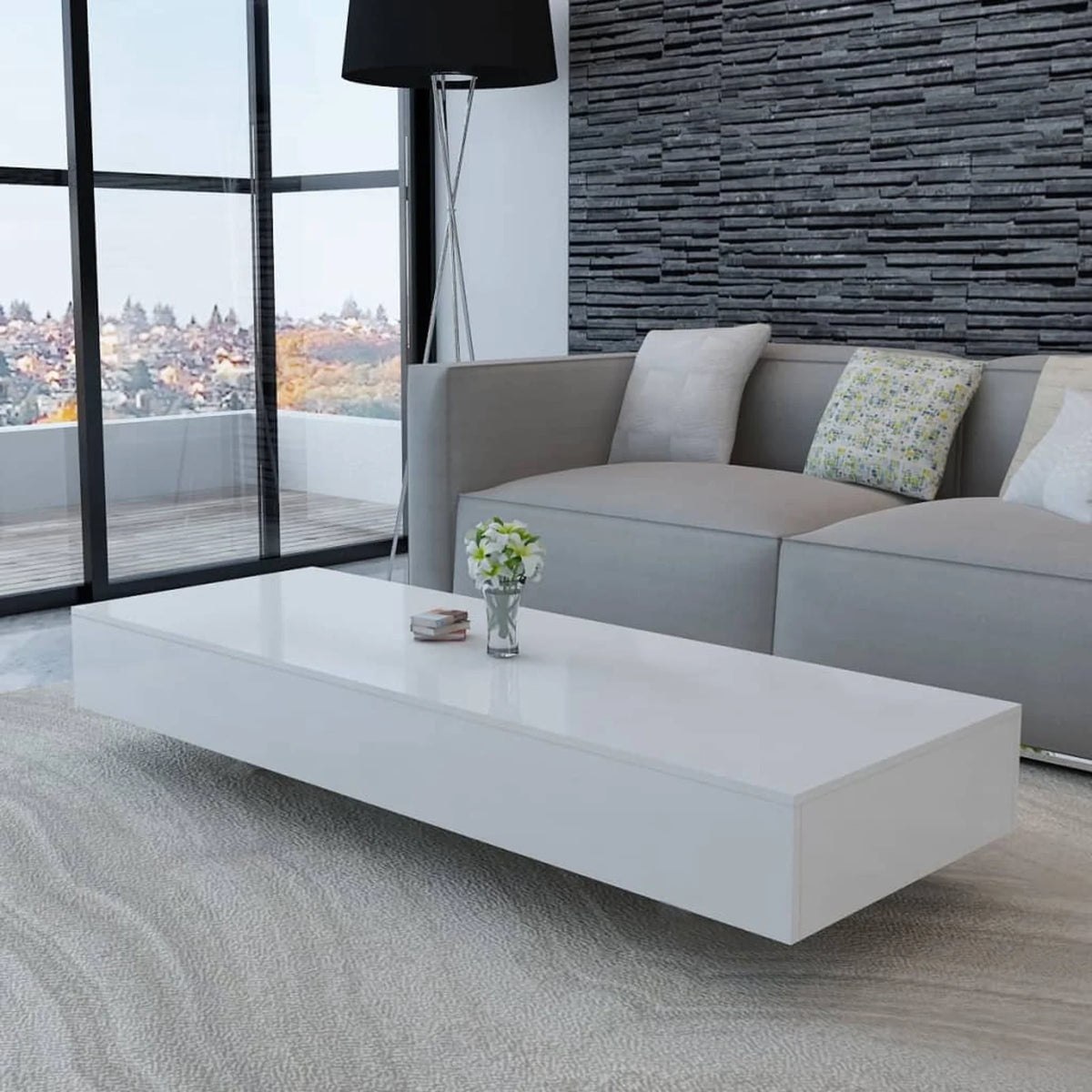 White High Gloss Coffee Table M56157
