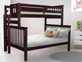 Twin over Full Bunk Beds with End Ladder R48004