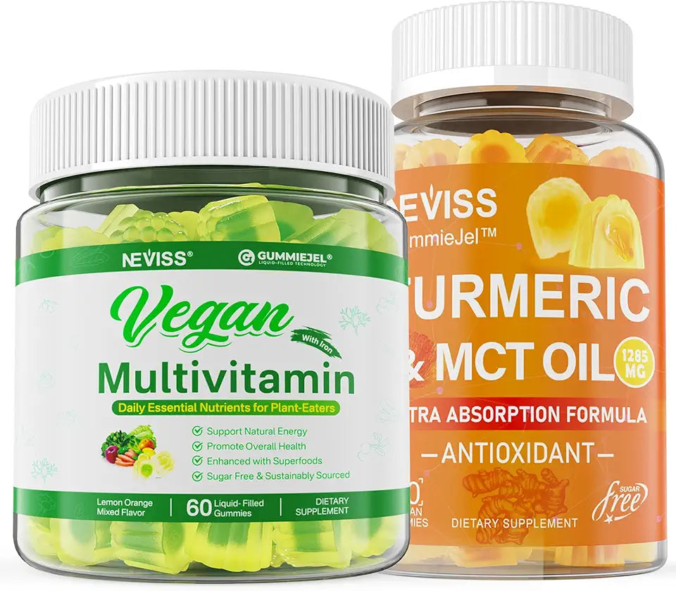 Organic Turmeric Gummies 1000mg Vegan Multivitamin Q313501
