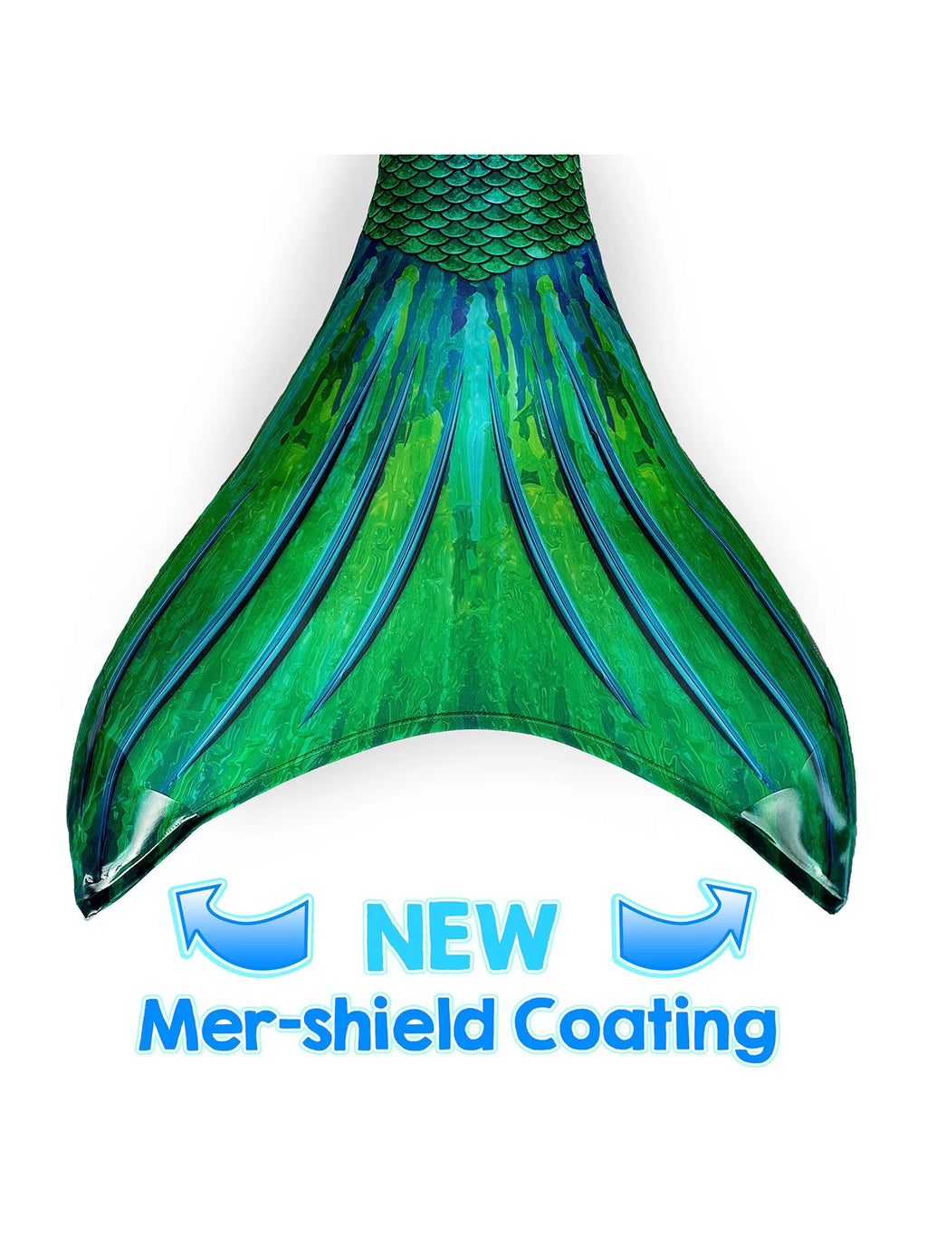 Green Mermaid Tail and Monofin Swim Set R310944