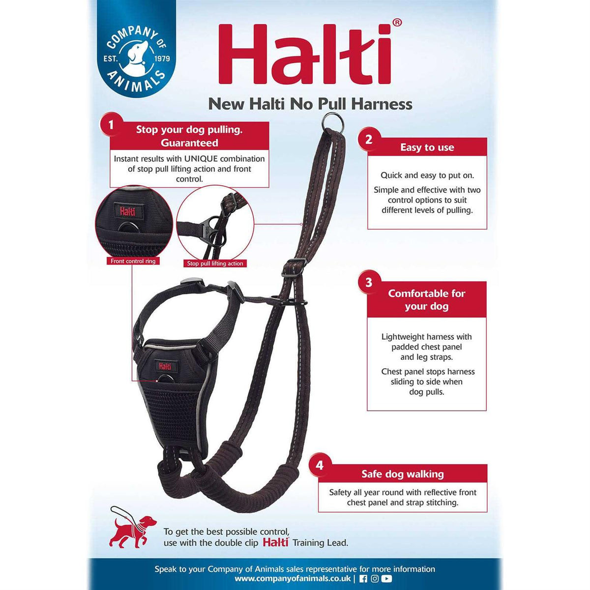 No Pull Dog Harness R970