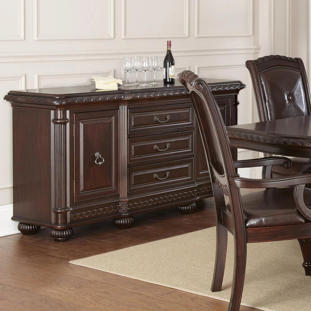 Brown Cherry Buffet W89057