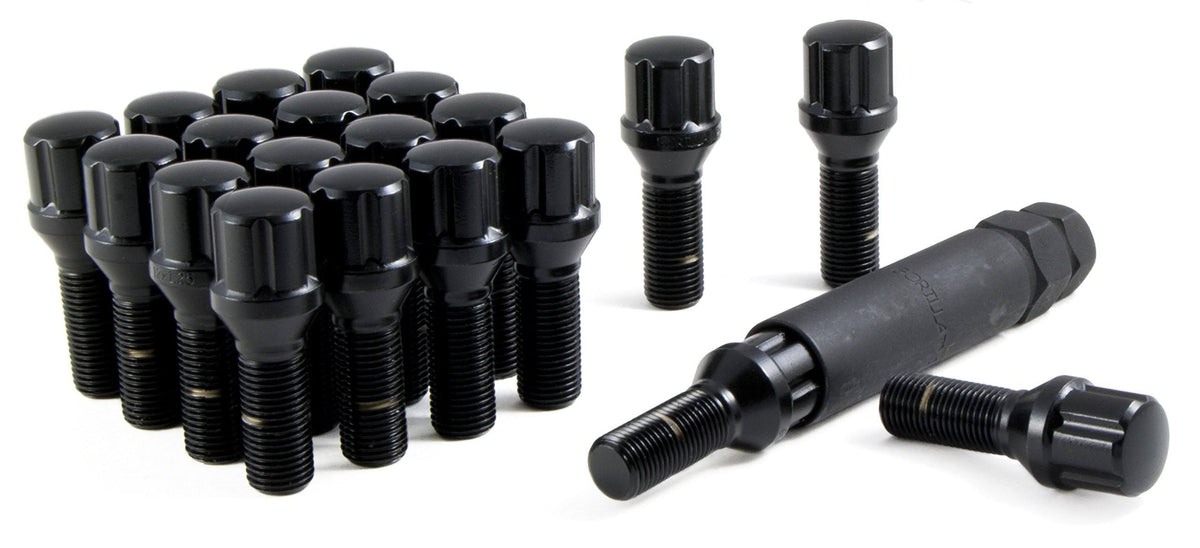 Black 12mm x 1.25 Thread Size Chrome H34726