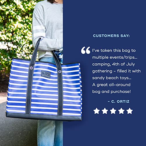 Extra Large Utility Tote Bag with Zipper E84556