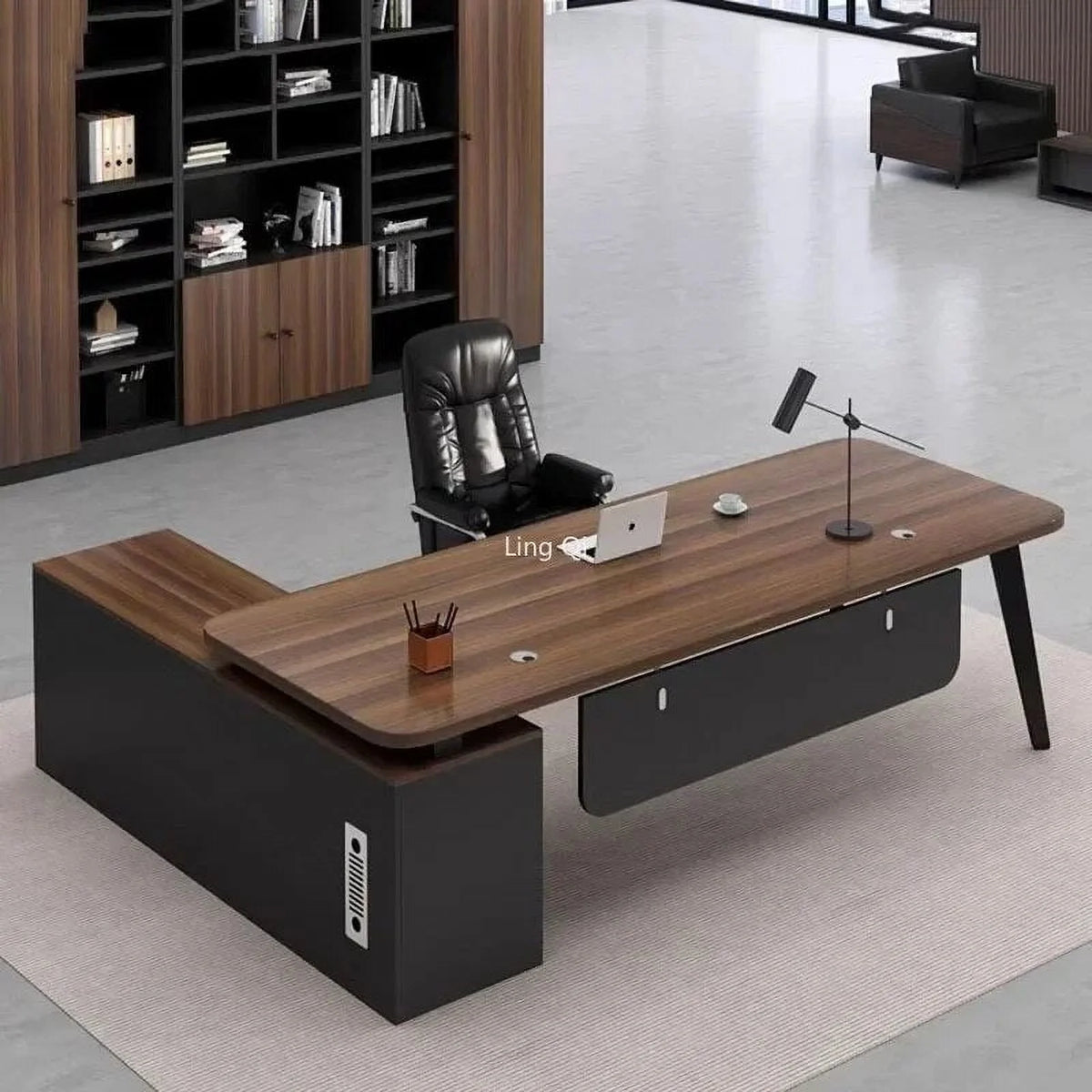 L Shaped Standing Office Desk B30231