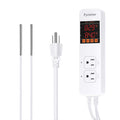 Digital Dual Probe Temperature Controller Thermostat Outlet B387331