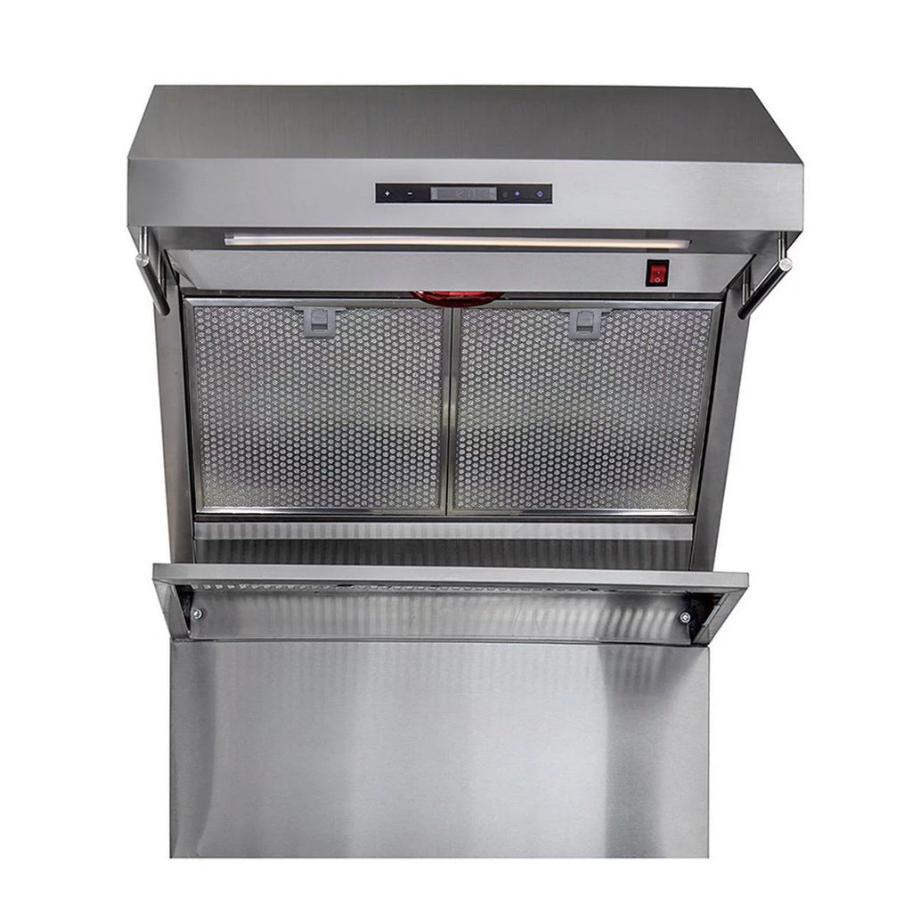 30" Wall Mount Range Hood with Hybrid Filters & Back Splash R47892